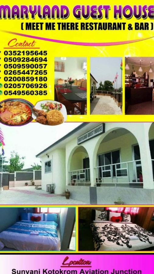 Maryland Guest House Sunyani Kültér fotó
